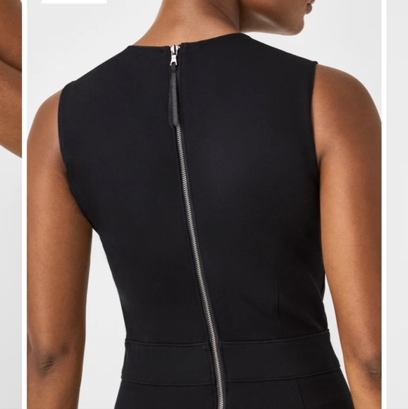 SPANX NWT Perfect Jumpsuit (Flare Leg) Petite XL Black (In Original Packaging) - Picture 3 of 8